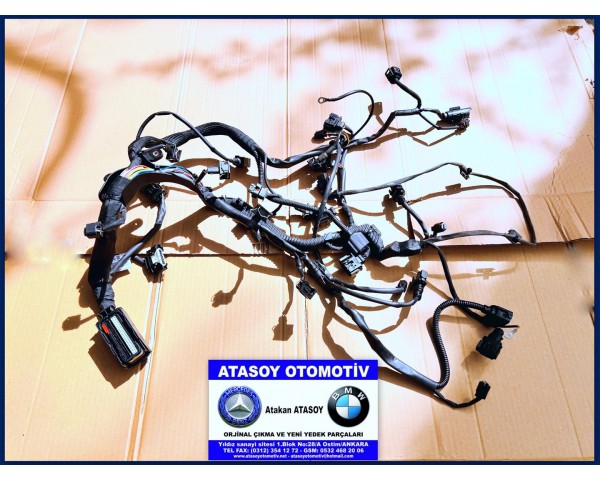 MERCEDES W204 C180 MOTOR TESİSATI 2711505233 2711504233 , 2711507833 A2711504233 A2711505233 A2711507833.